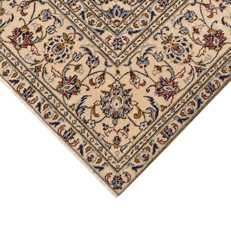 Alfombra persa - Keshan - 295 x 196 cm - beige claro
