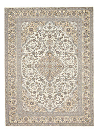Alfombra persa - Keshan - 400 x 288 cm - beige claro