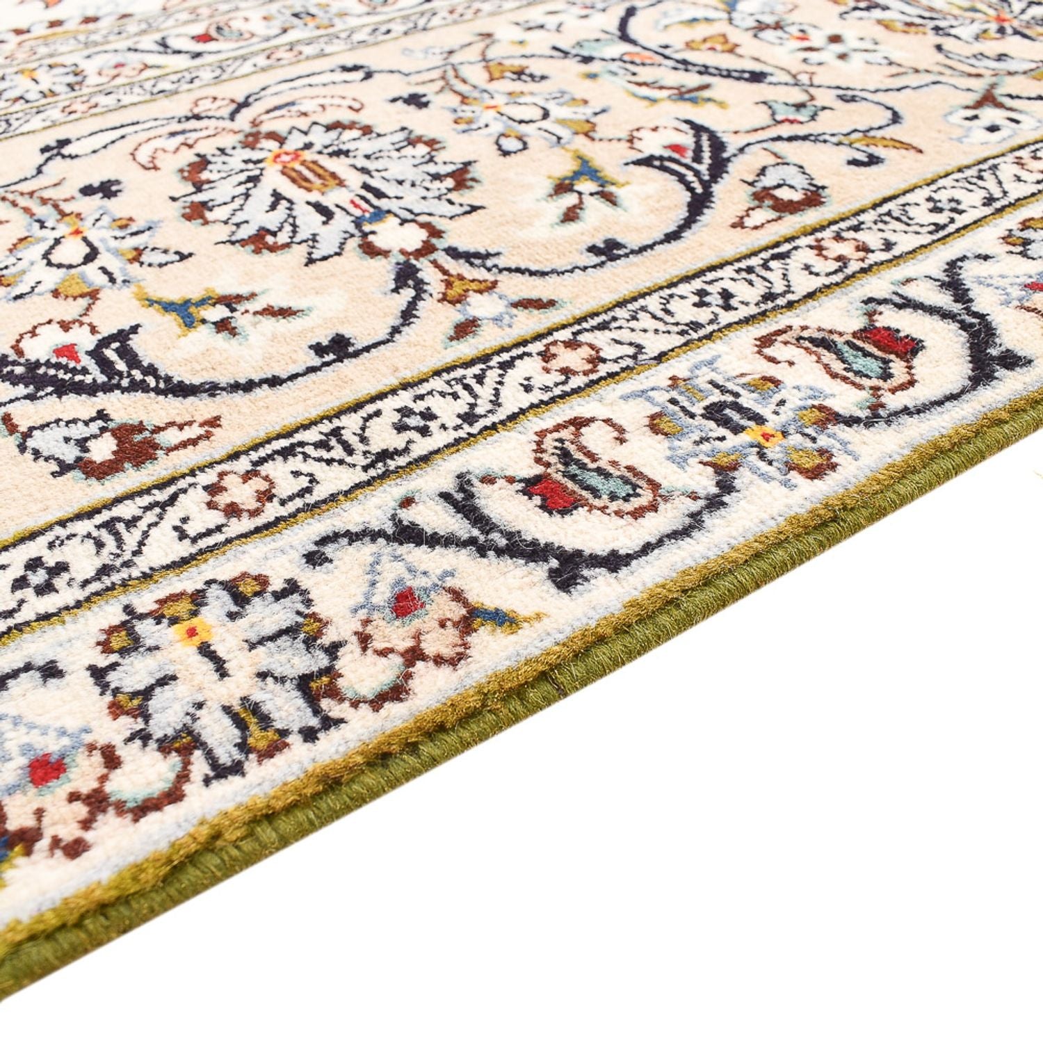 Alfombra persa - Keshan - 400 x 288 cm - beige claro