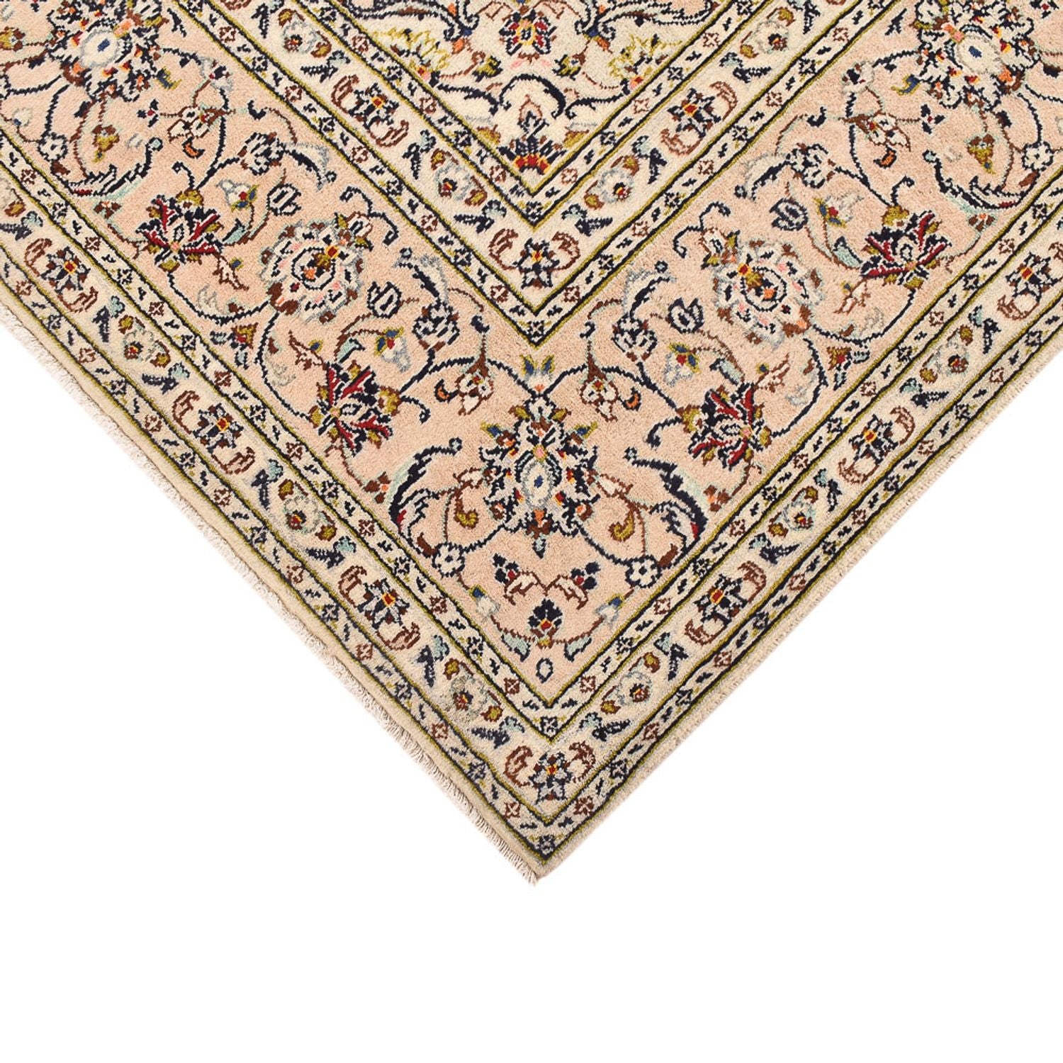Alfombra persa - Keshan - 300 x 200 cm - beige claro