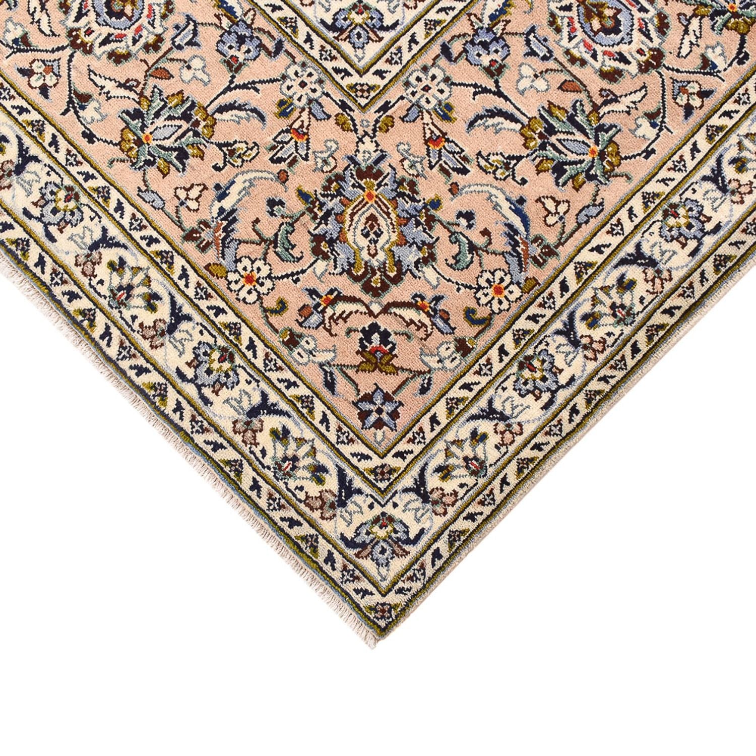 Alfombra persa - Keshan - 405 x 292 cm - beige claro