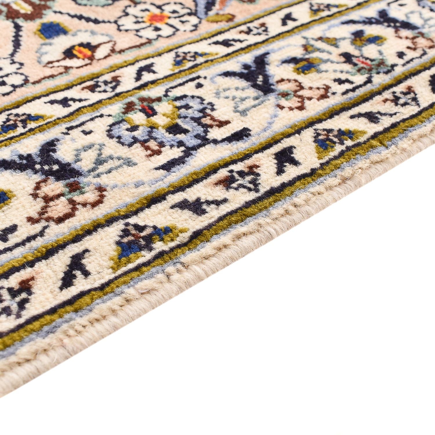 Alfombra persa - Keshan - 405 x 292 cm - beige claro