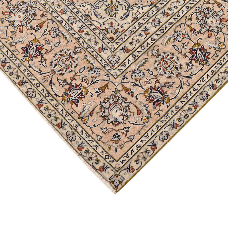 Alfombra persa - Keshan - 308 x 208 cm - beige claro