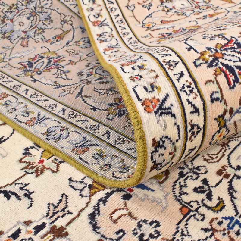 Alfombra persa - Keshan - 308 x 208 cm - beige claro