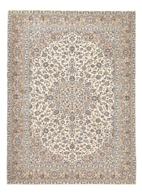 Alfombra persa - Keshan - 403 x 282 cm - beige claro