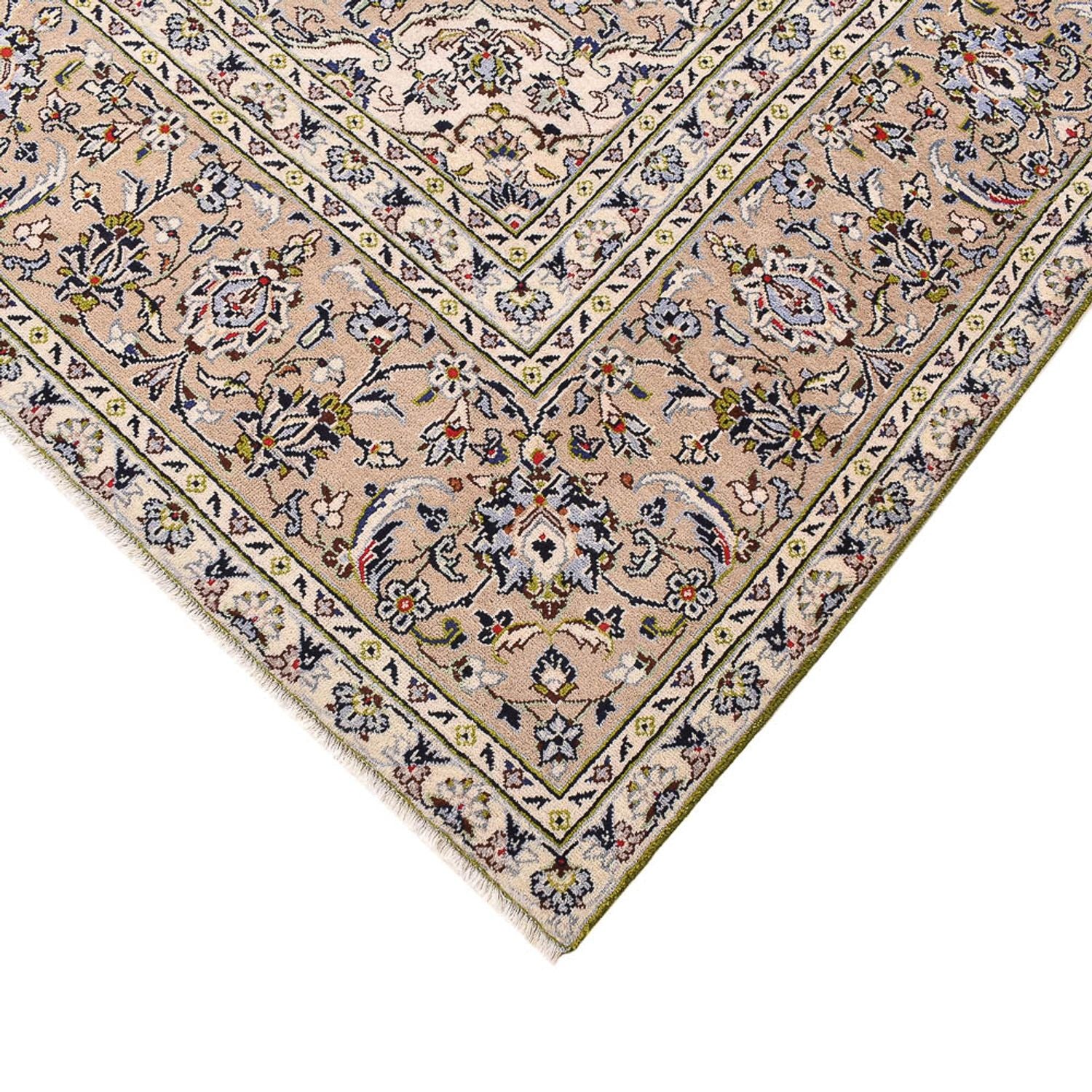 Alfombra persa - Keshan - 403 x 282 cm - beige claro