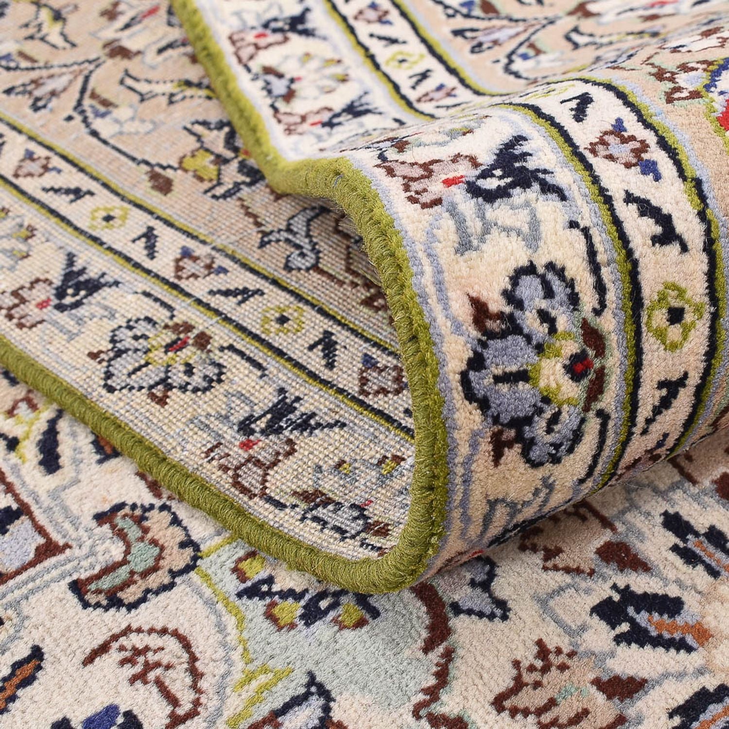 Alfombra persa - Keshan - 403 x 282 cm - beige claro