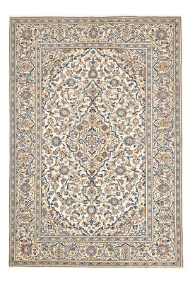 Alfombra persa - Keshan - 300 x 200 cm - beige claro