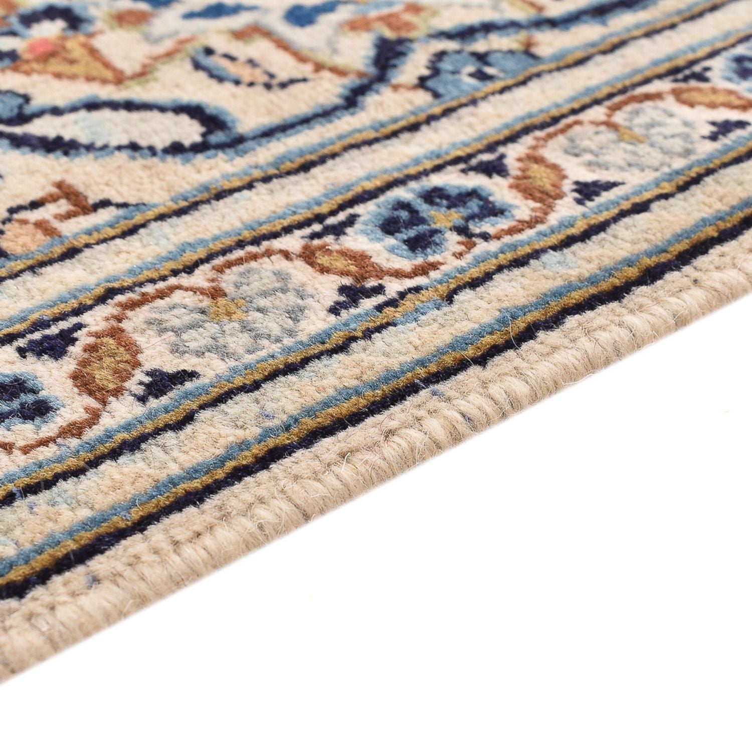 Alfombra persa - Keshan - 300 x 200 cm - beige claro