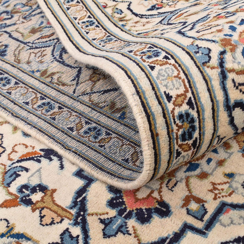 Alfombra persa - Keshan - 300 x 200 cm - beige claro