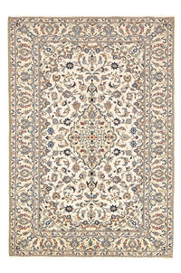 Alfombra persa - Keshan - 290 x 191 cm - beige claro