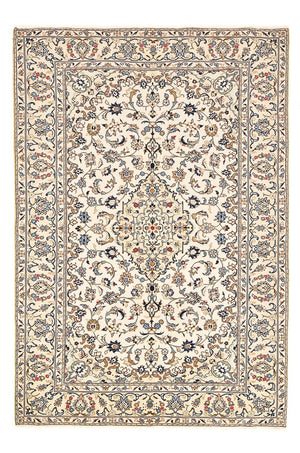 Alfombra persa - Keshan - 290 x 191 cm - beige claro