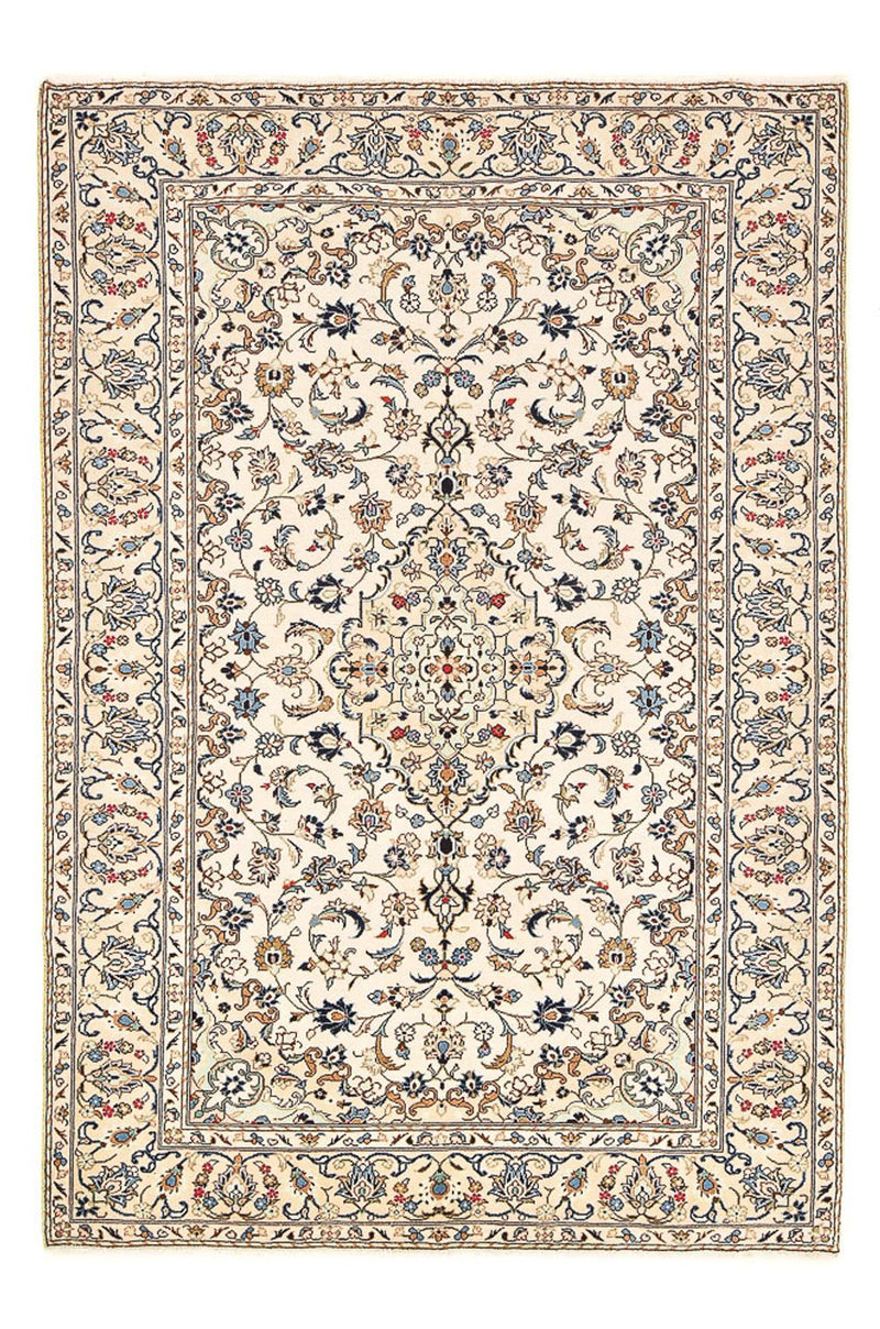 Alfombra persa - Keshan - 290 x 191 cm - beige claro