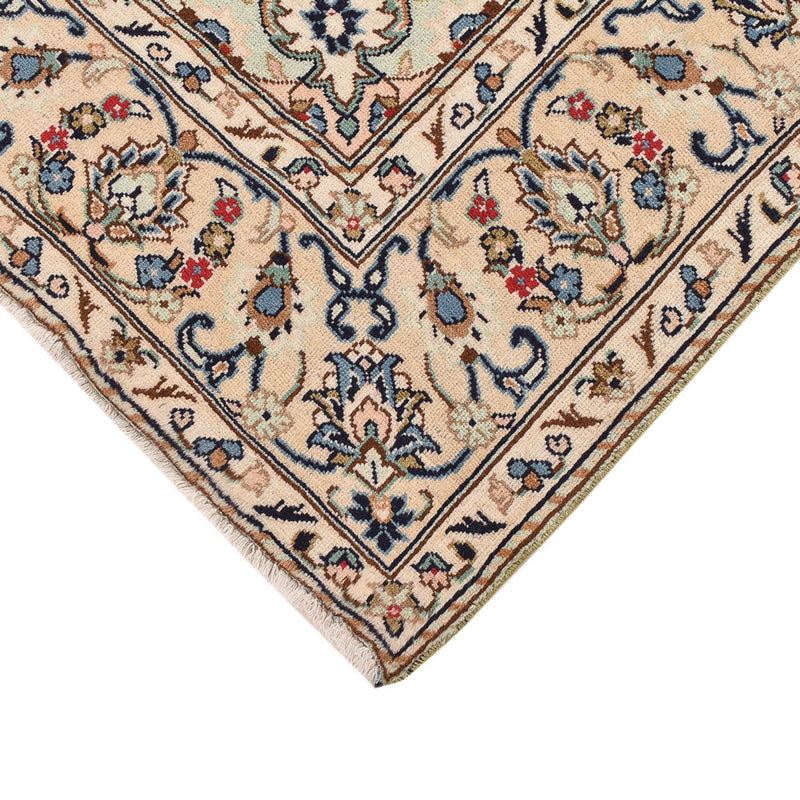 Alfombra persa - Keshan - 290 x 191 cm - beige claro