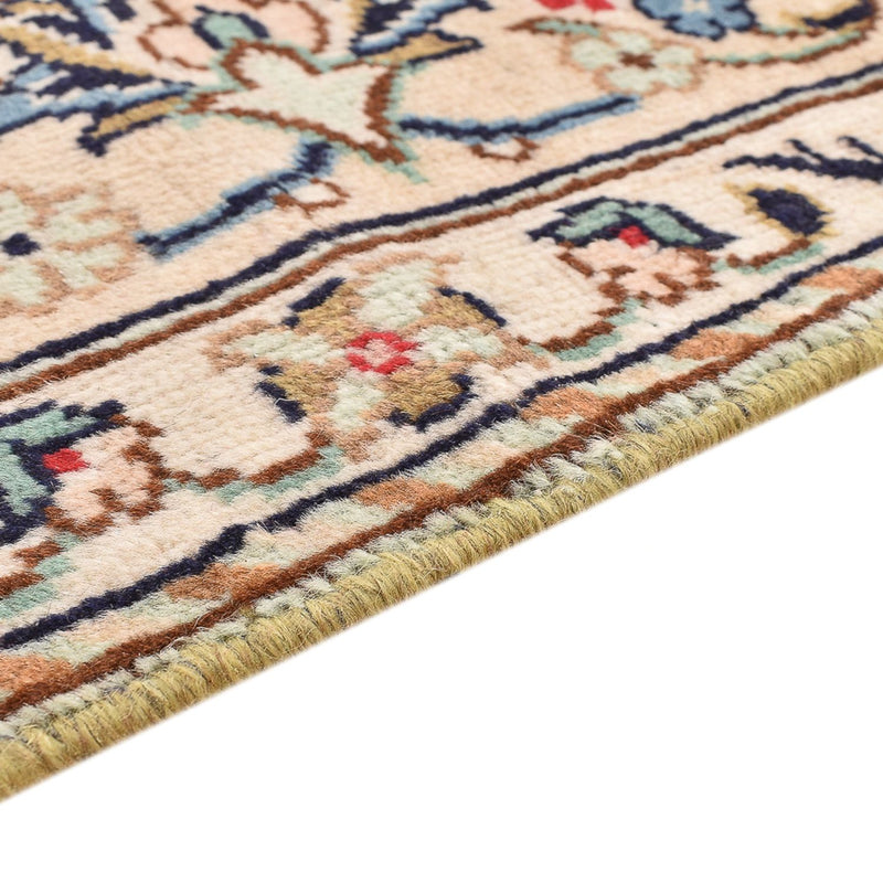 Alfombra persa - Keshan - 290 x 191 cm - beige claro
