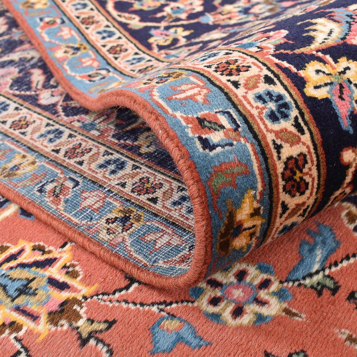 Alfombra persa - Keshan - 336 x 243 cm - rojo