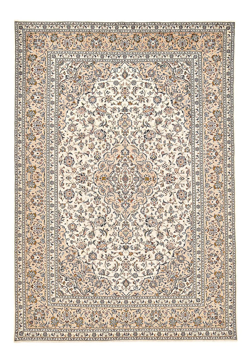 Alfombra persa - Keshan - 360 x 250 cm - beige claro