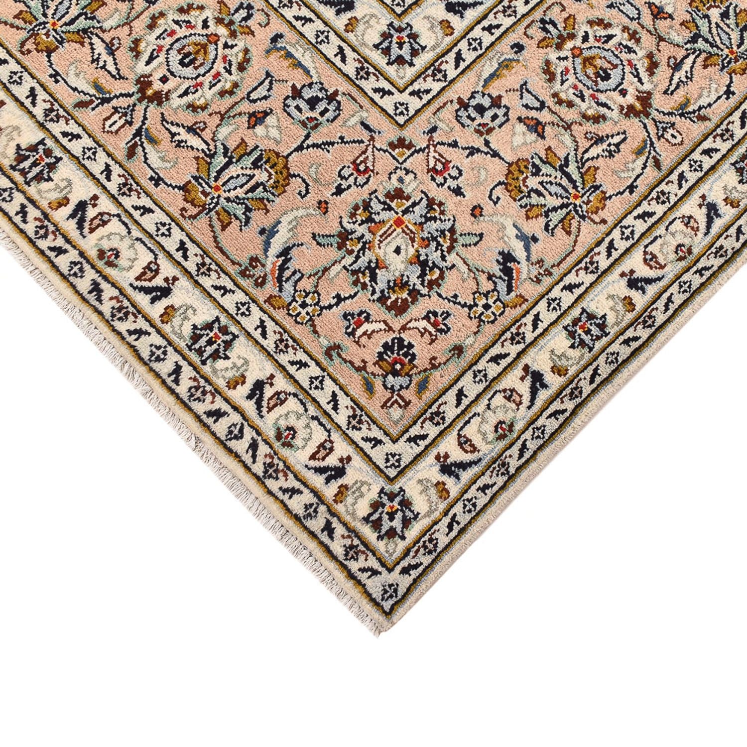 Alfombra persa - Keshan - 360 x 250 cm - beige claro
