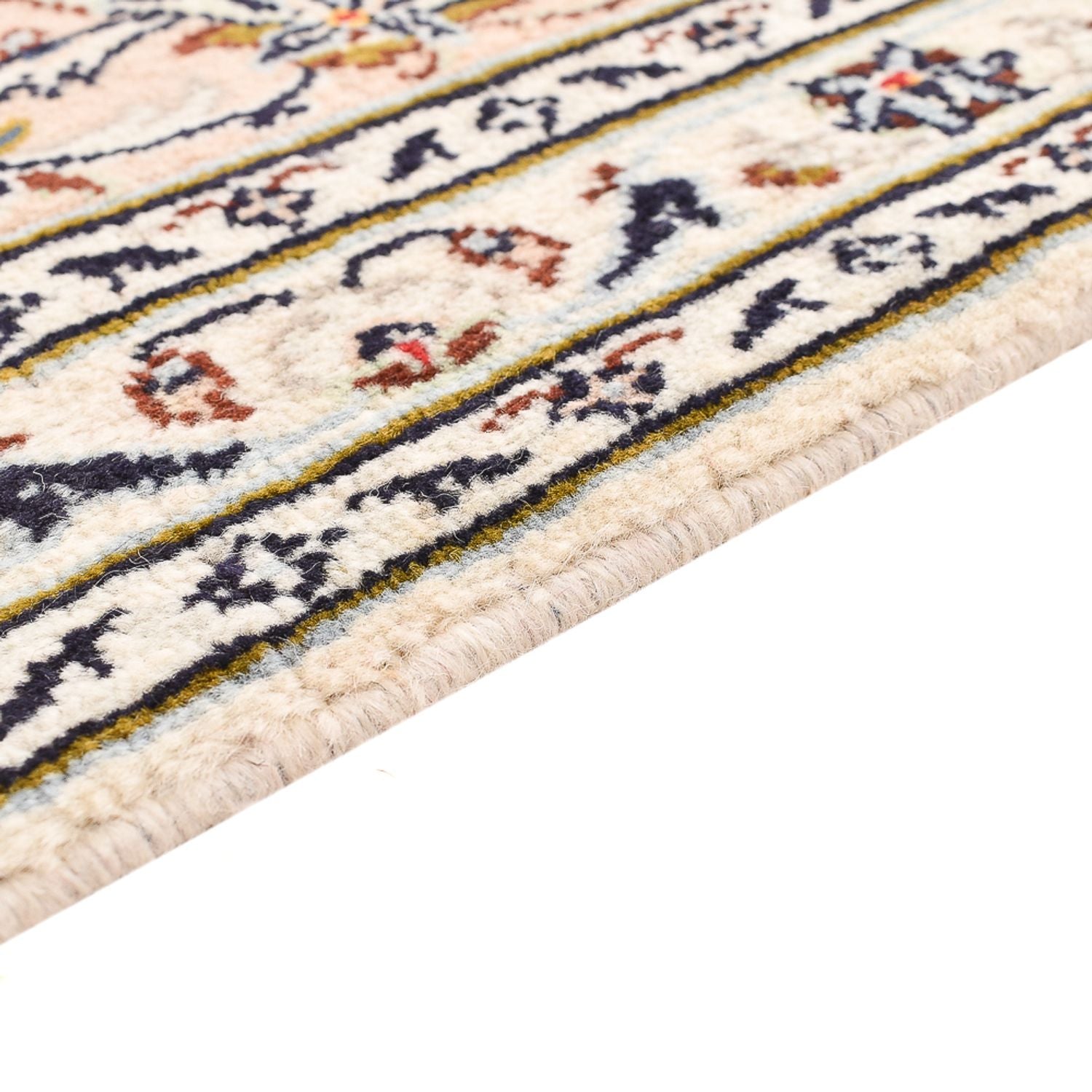 Alfombra persa - Keshan - 360 x 250 cm - beige claro