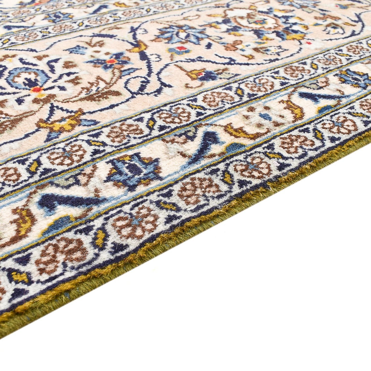 Alfombra persa - Keshan - 360 x 246 cm - beige claro