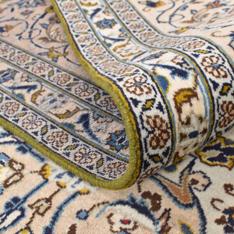 Alfombra persa - Keshan - 360 x 246 cm - beige claro