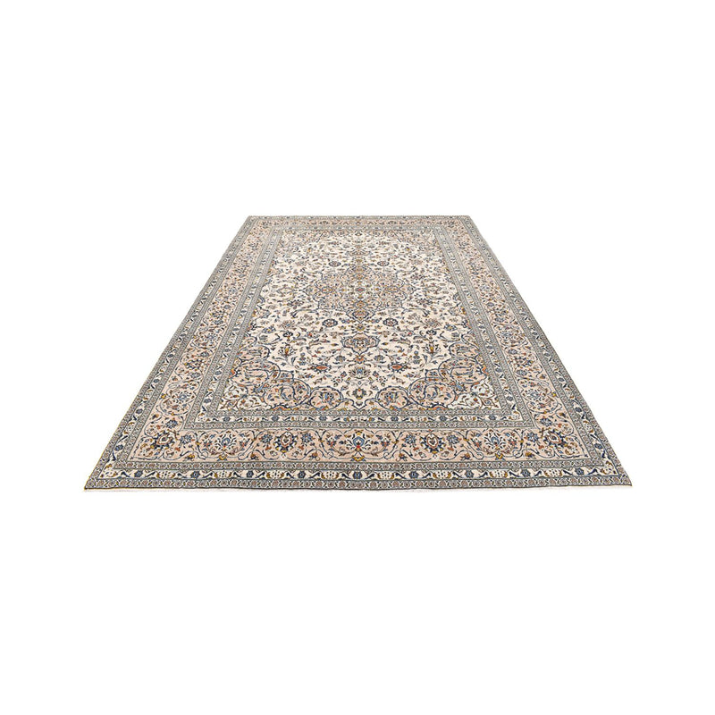 Alfombra persa - Keshan - 360 x 246 cm - beige claro