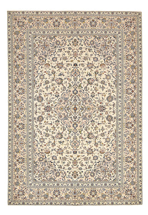Alfombra persa - Keshan - 352 x 242 cm - beige claro