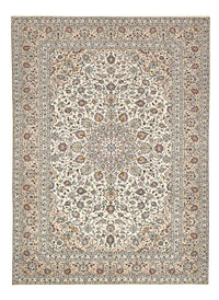 Alfombra persa - Keshan - 340 x 245 cm - beige claro