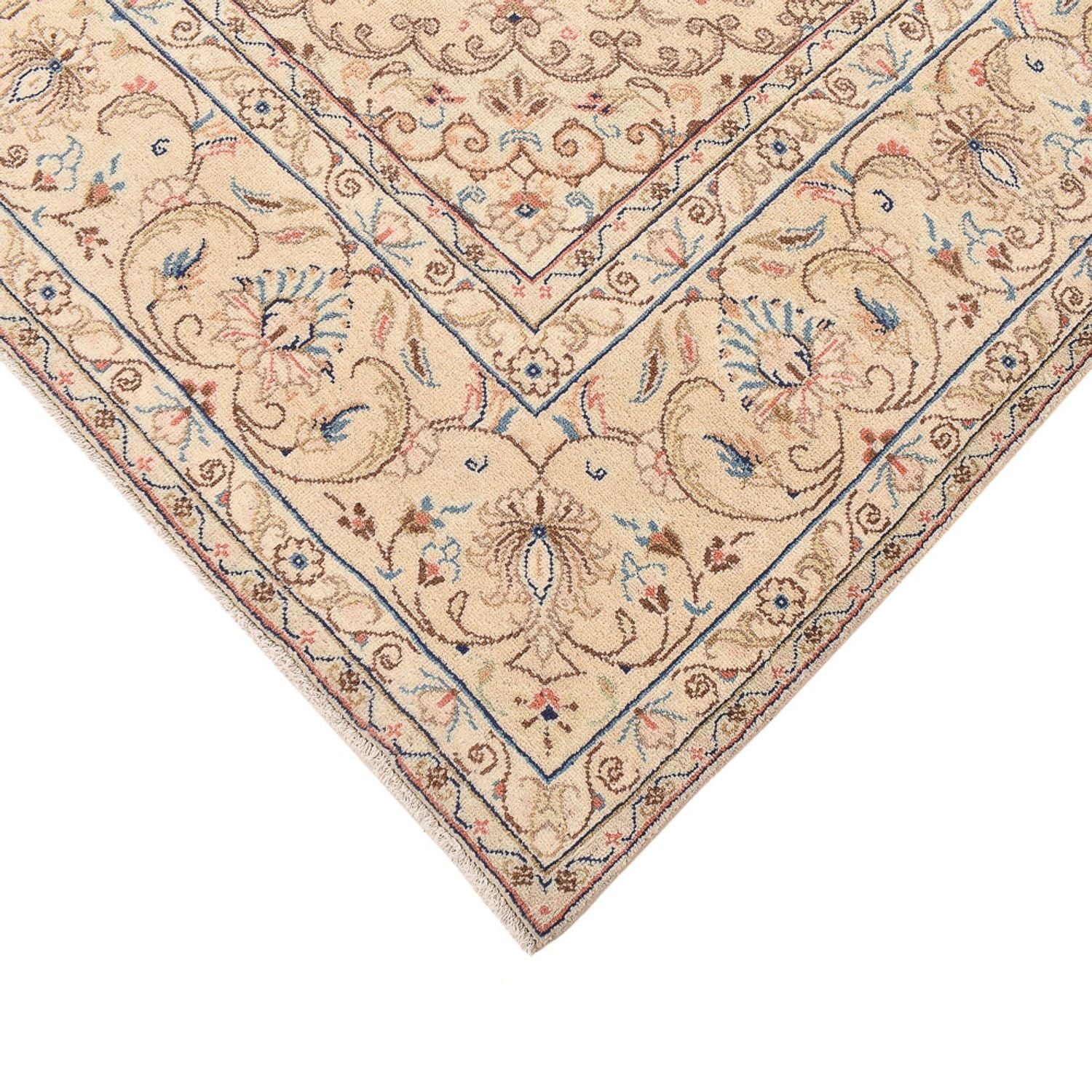 Alfombra persa - Keshan - 335 x 250 cm - beige claro