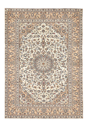 Alfombra persa - Keshan - 333 x 235 cm - beige claro
