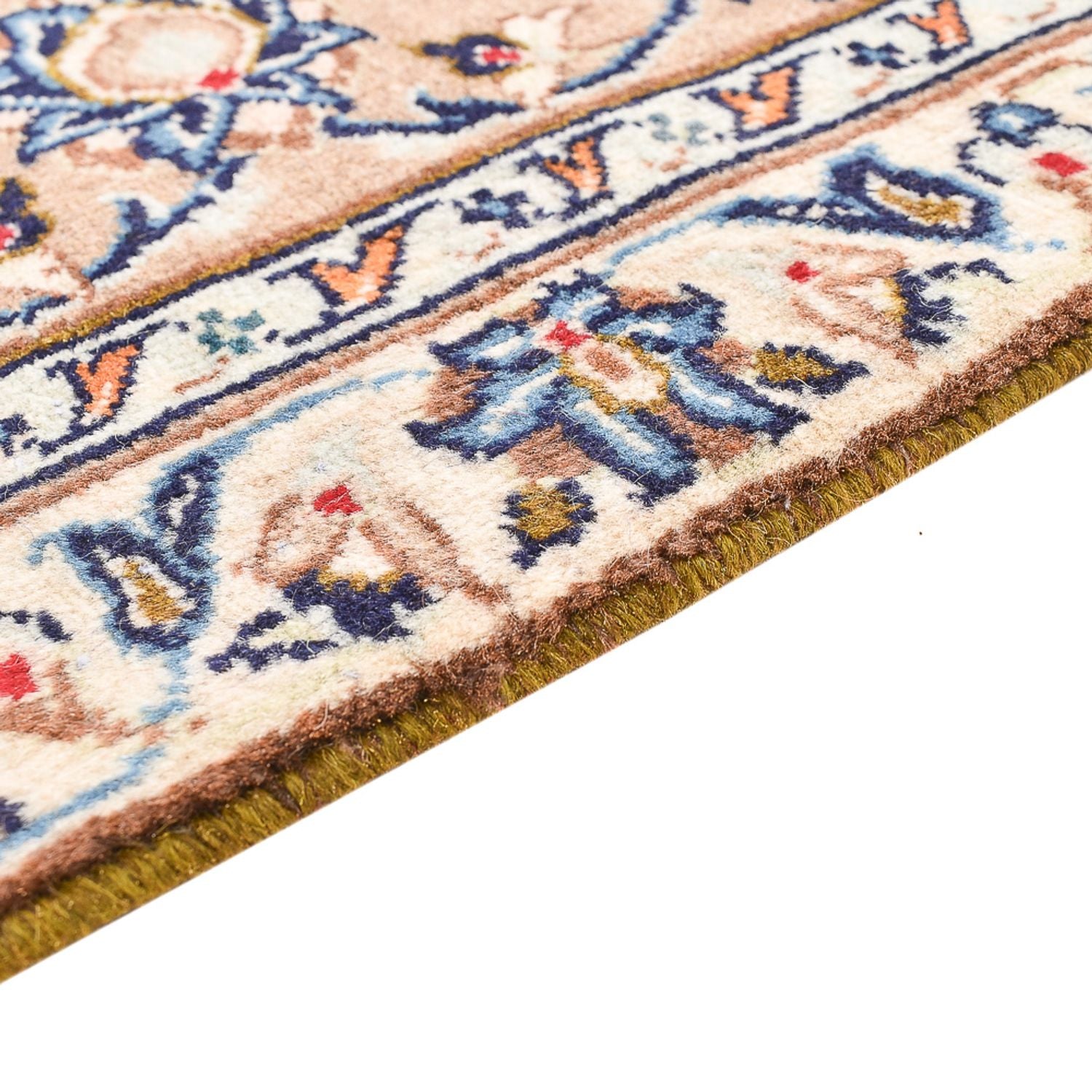 Alfombra persa - Keshan - 333 x 235 cm - beige claro