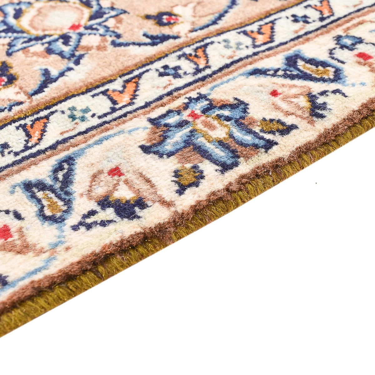 Alfombra persa - Keshan - 333 x 235 cm - beige claro