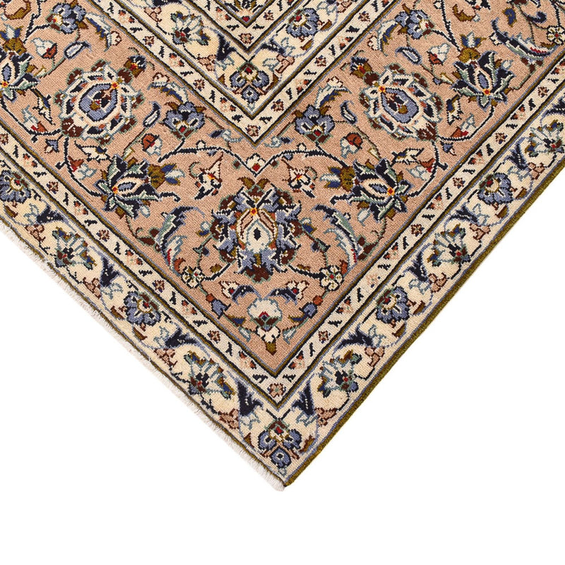 Alfombra persa - Keshan - 349 x 241 cm - beige claro