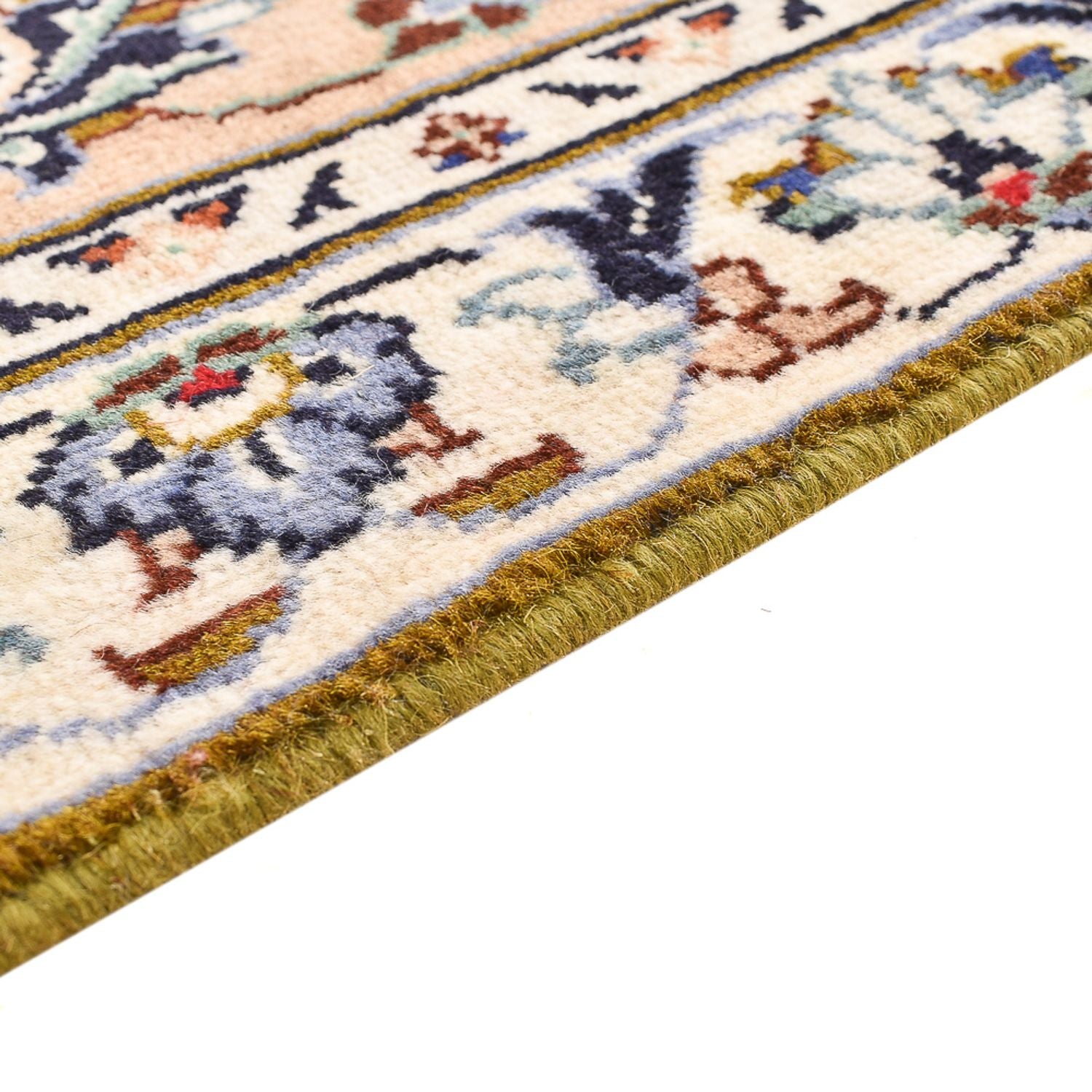 Alfombra persa - Keshan - 349 x 241 cm - beige claro