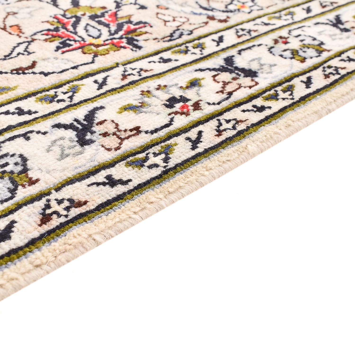 Alfombra persa - Keshan - 356 x 242 cm - beige claro