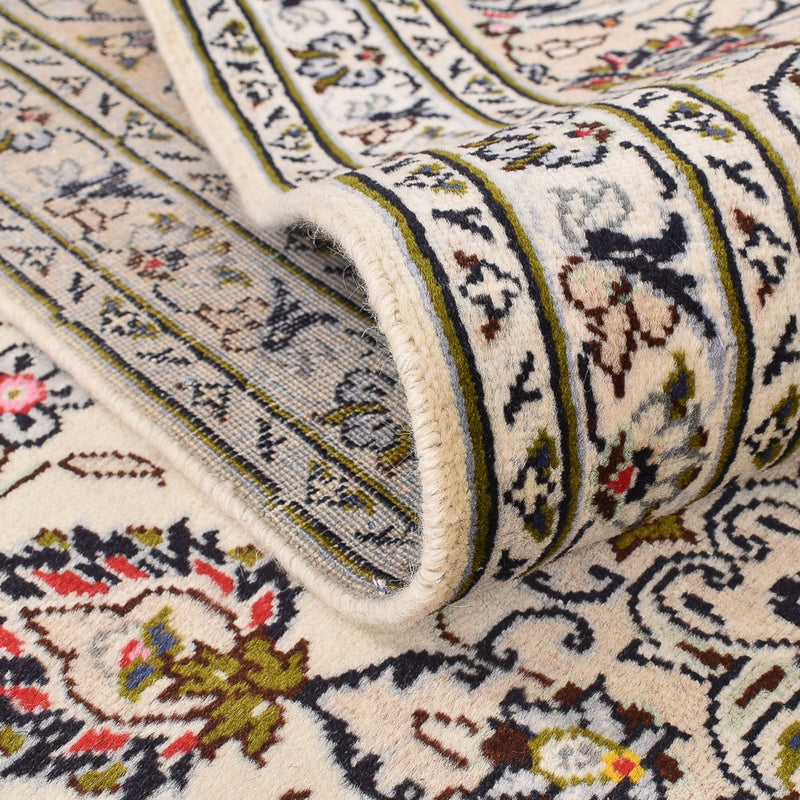 Alfombra persa - Keshan - 356 x 242 cm - beige claro