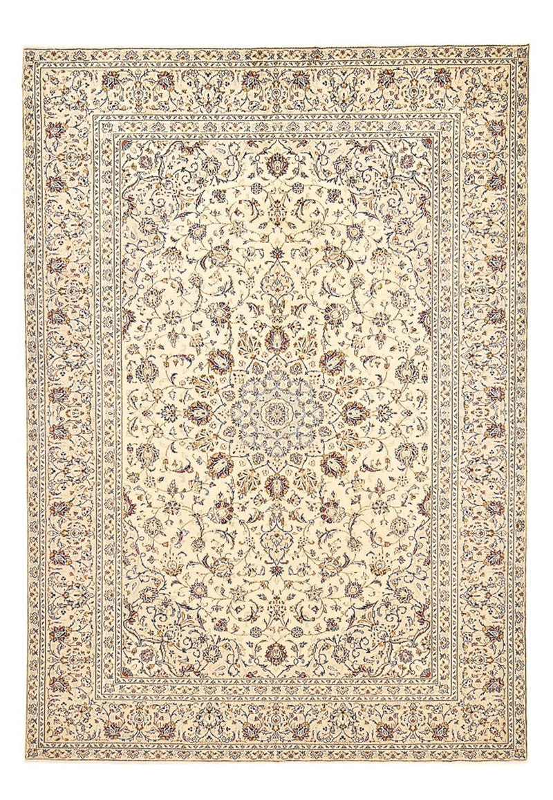 Alfombra persa - Keshan - 349 x 235 cm - arena