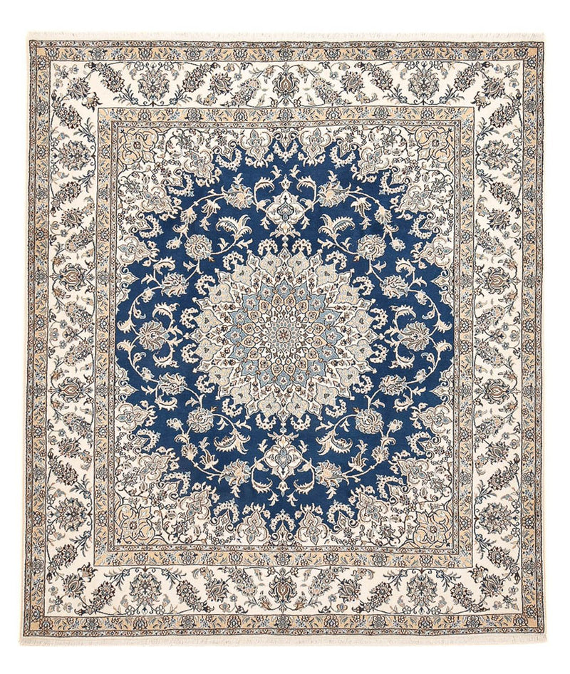 Alfombra persa - Nain - 293 x 244 cm - azul