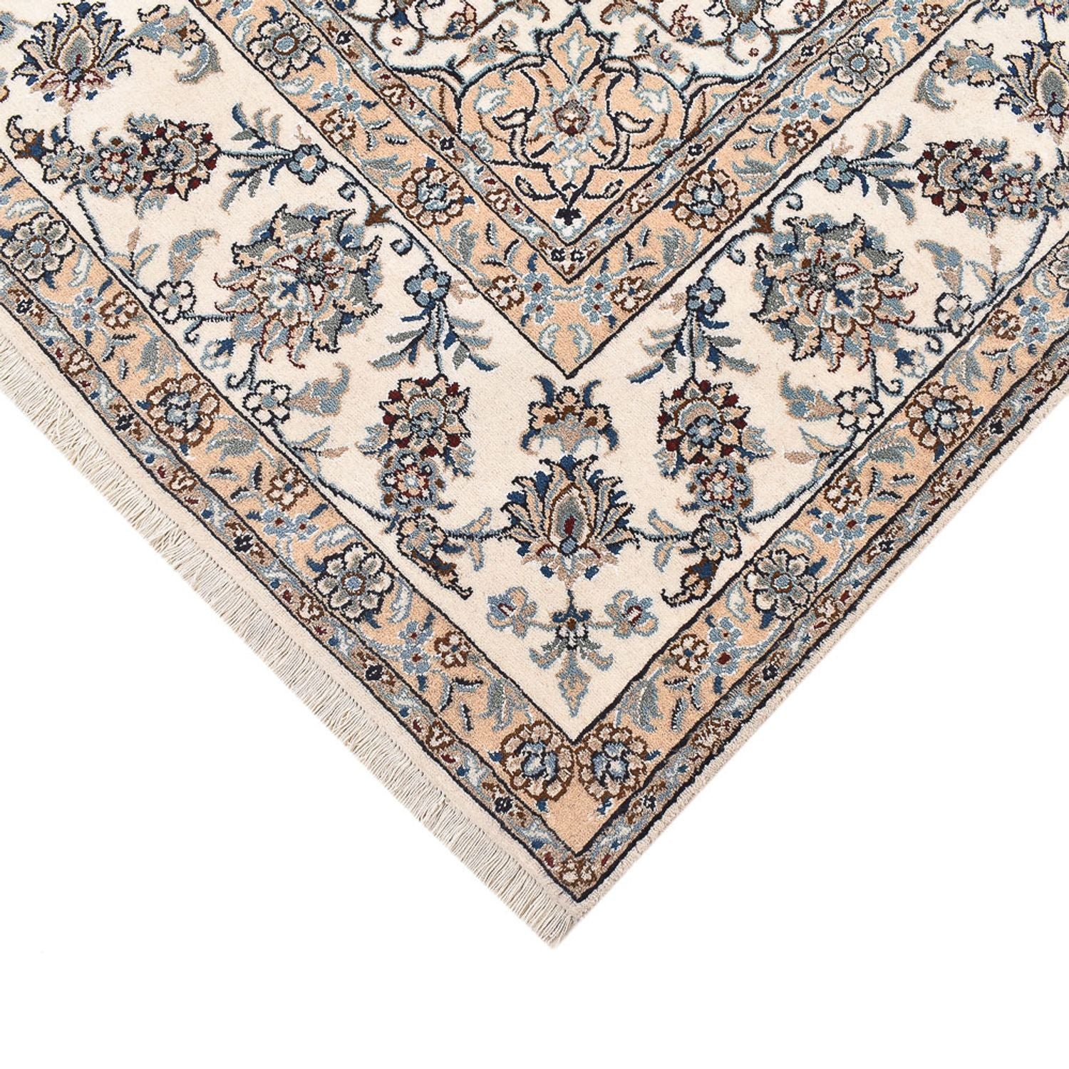 Alfombra persa - Nain - 293 x 244 cm - azul