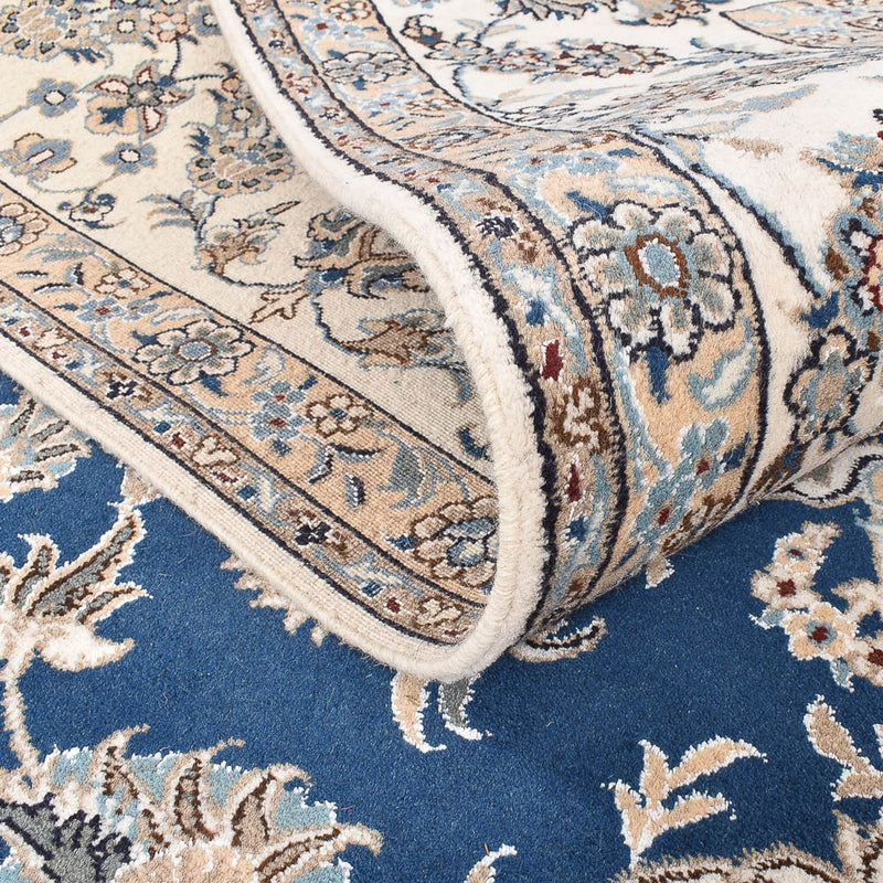 Alfombra persa - Nain - 293 x 244 cm - azul
