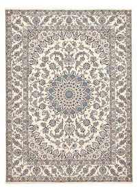 Alfombra persa - Nain - 342 x 243 cm - beige claro