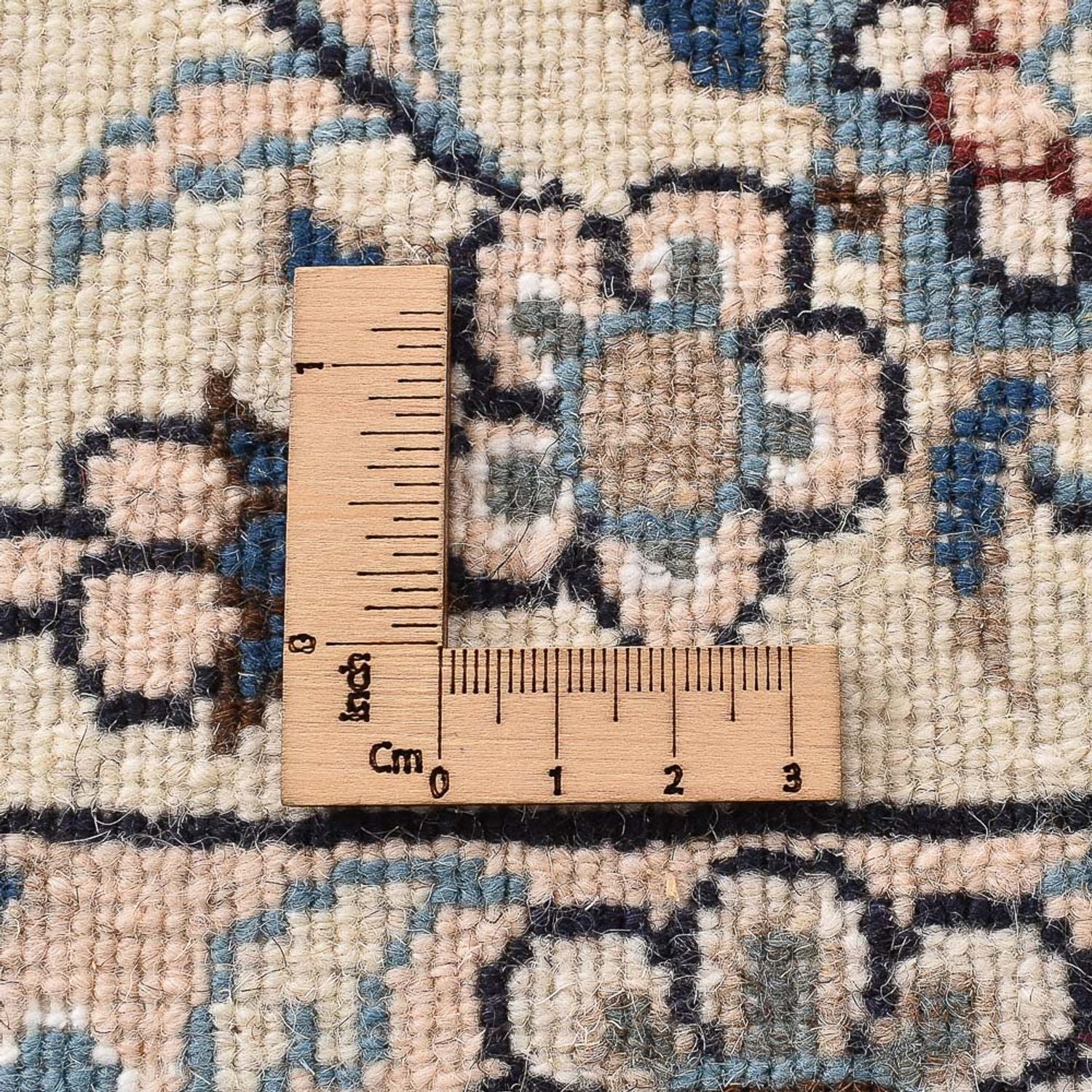 Alfombra persa - Nain - 342 x 243 cm - beige claro