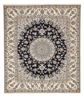 Alfombra persa - Nain - 290 x 243 cm - azul oscuro