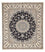 Alfombra persa - Nain - 290 x 243 cm - azul oscuro
