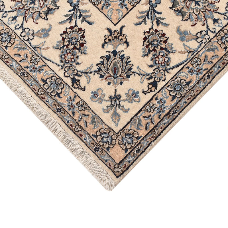 Alfombra persa - Nain - 290 x 243 cm - azul oscuro