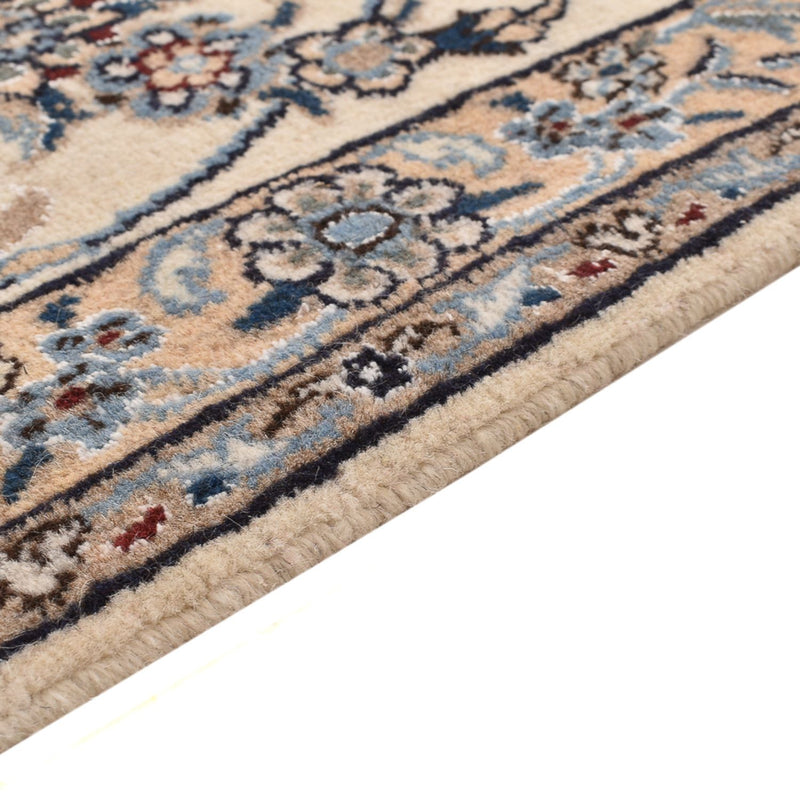 Alfombra persa - Nain - 290 x 243 cm - azul oscuro