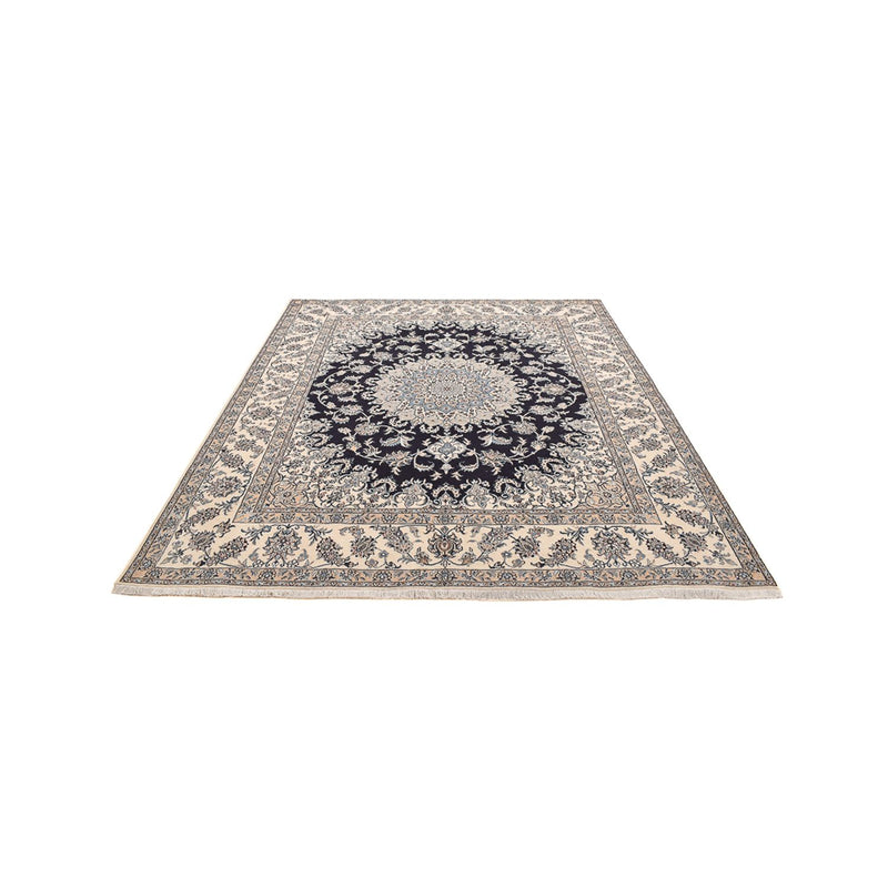 Alfombra persa - Nain - 290 x 243 cm - azul oscuro