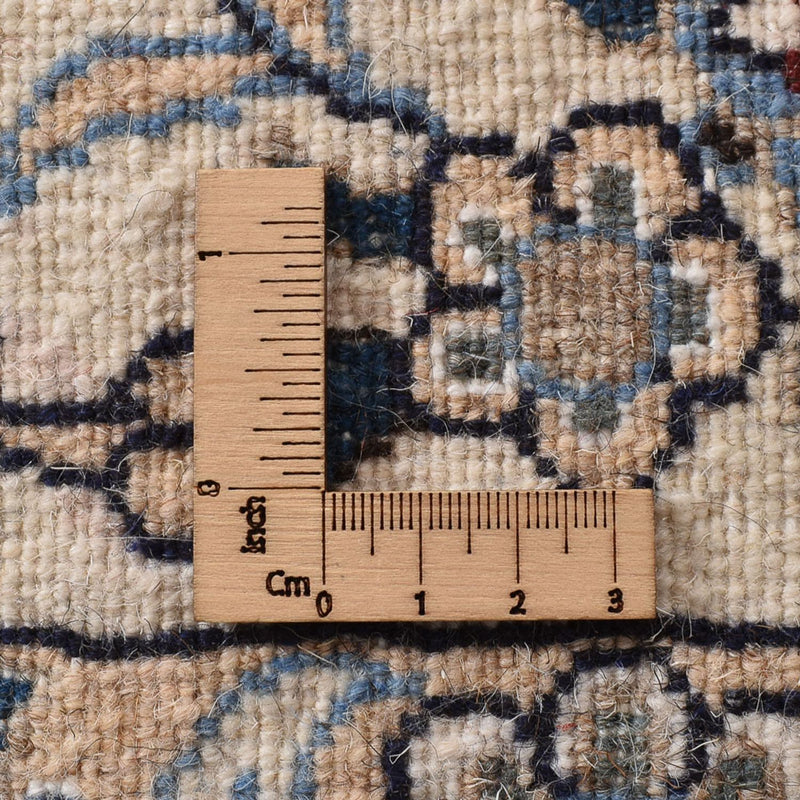 Alfombra persa - Nain - 290 x 243 cm - azul oscuro