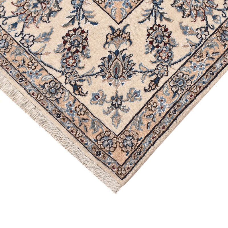 Alfombra persa - Nain - 292 x 243 cm - azul oscuro