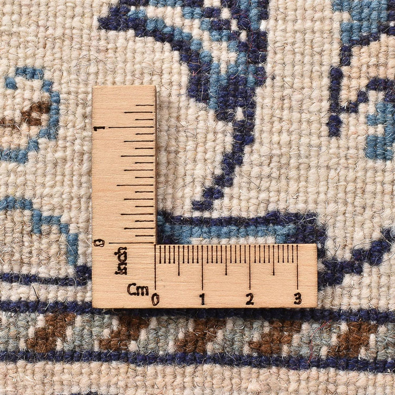 Alfombra persa - Nain cuadrado  - 208 x 200 cm - azul oscuro